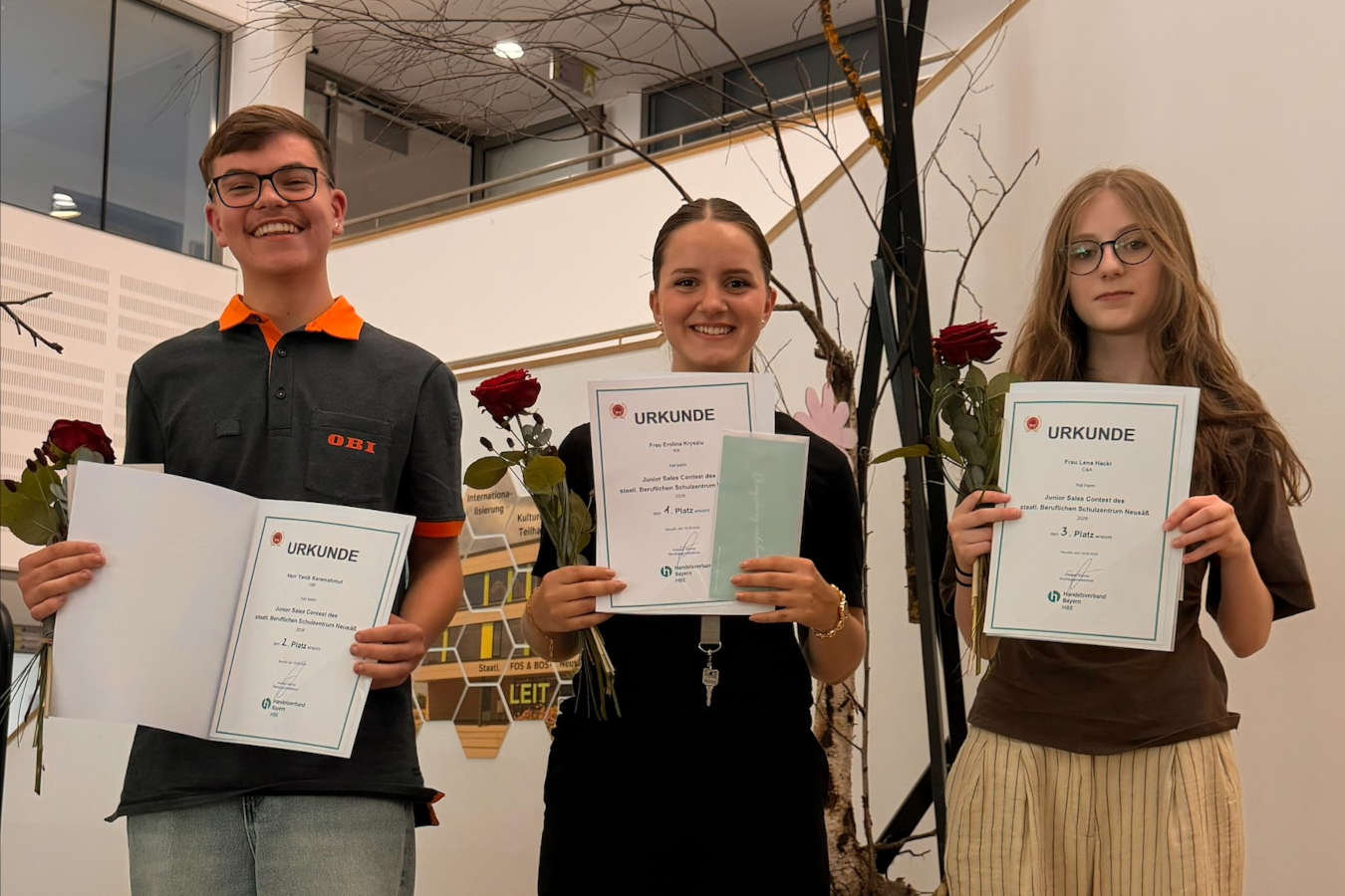 Gewinner des Junior Sales Contest 2026