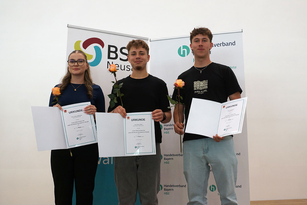 Gewinner des Junior Sales Contest 2025